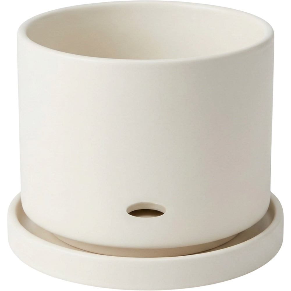 Slopt Matte Ceramic Planter Drainage Saucer 6 in