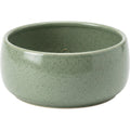 Slopt Speckled Ceramic Planter Bowl Sage 7 in
